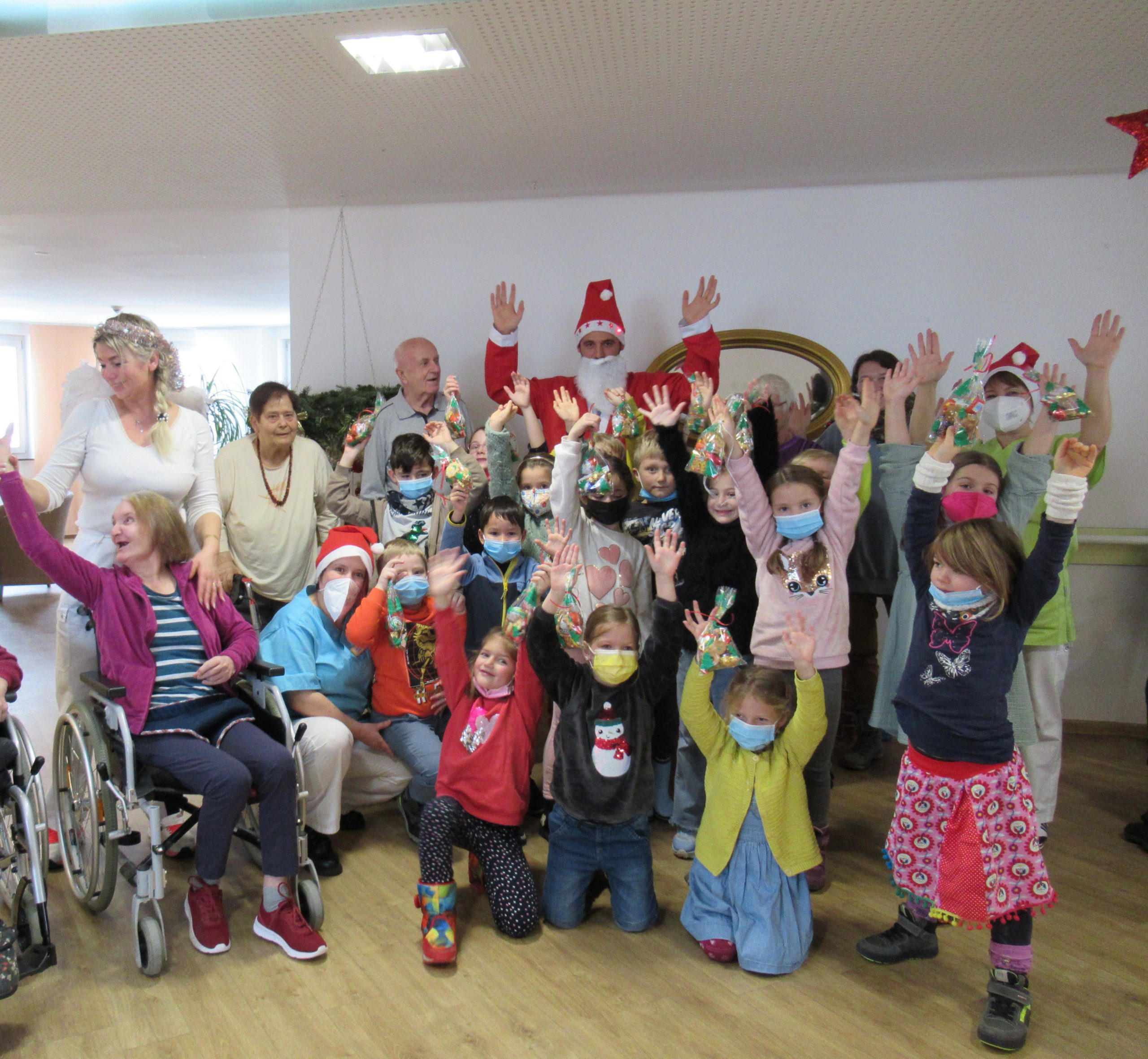 Besuch im Seniorenstift