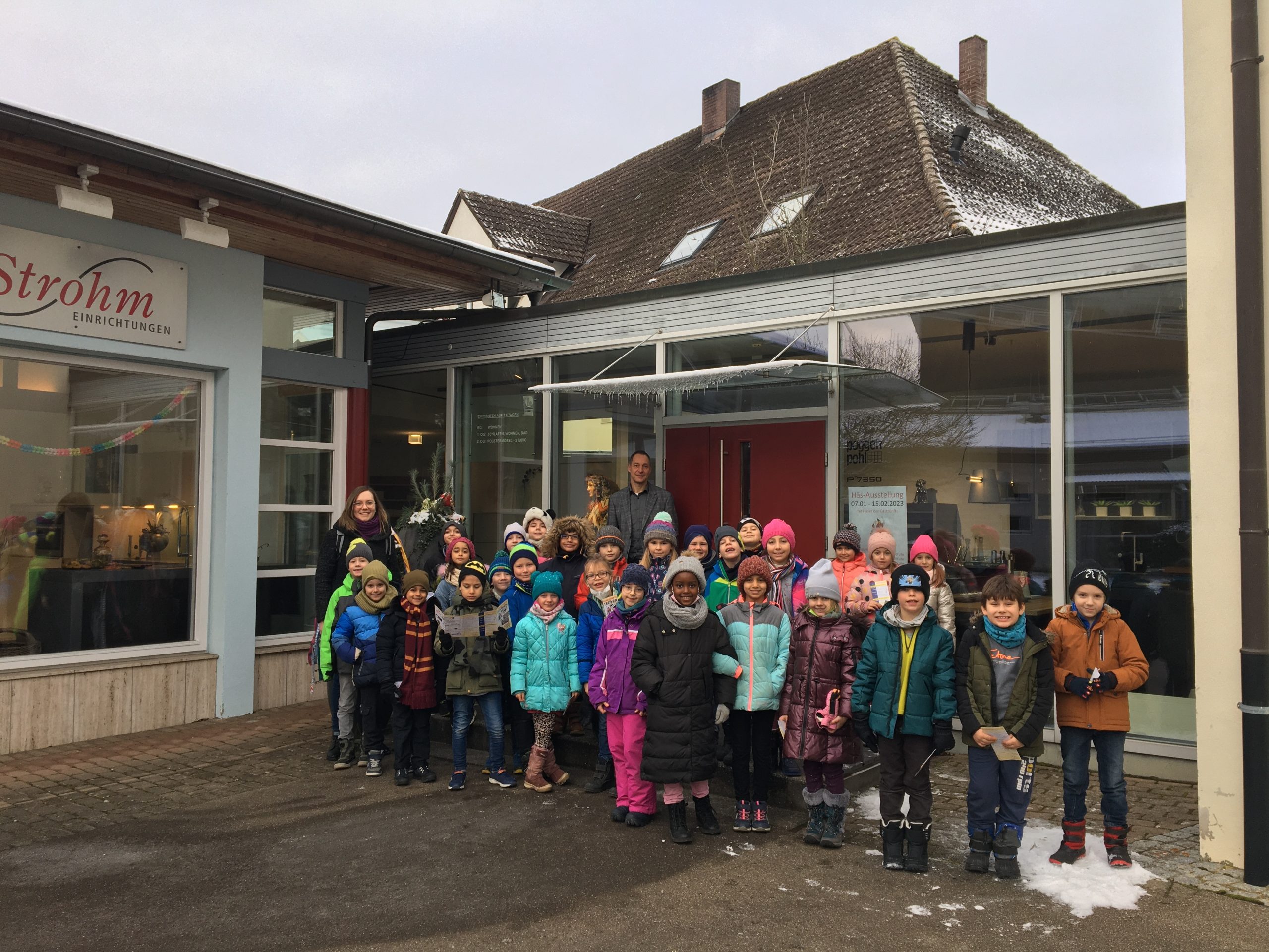 Besuch der Häs-Ausstellung