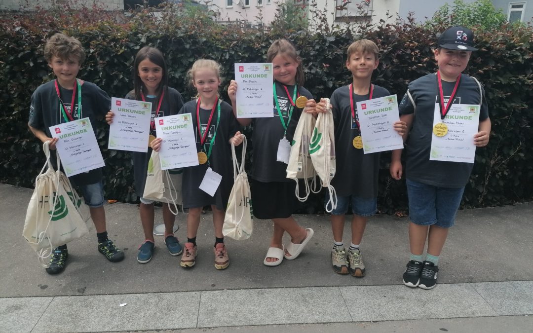 Erfolgreiche Teilnahme an der First Lego League Explore